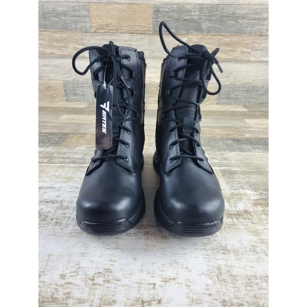 Bates GX X2 Tall Zip Tactical Work Boots Womens Sz 8 Work Boot